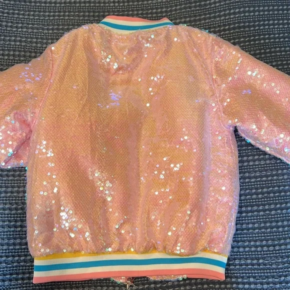Sequin glitter bomber - Picture 6 of 6